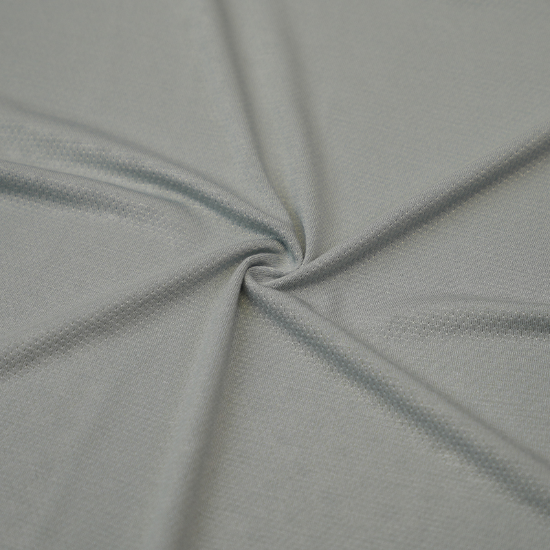 Bambusviskose/polyester strekknettstoff